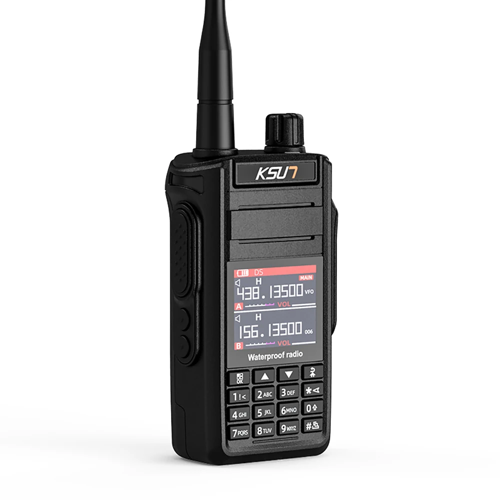 

Wholesale Custom UV65P IP68 10W UHF VHF Dual Band 144-520MHz FM Radio Air Band Transceiver Walkie Talkie Communicator