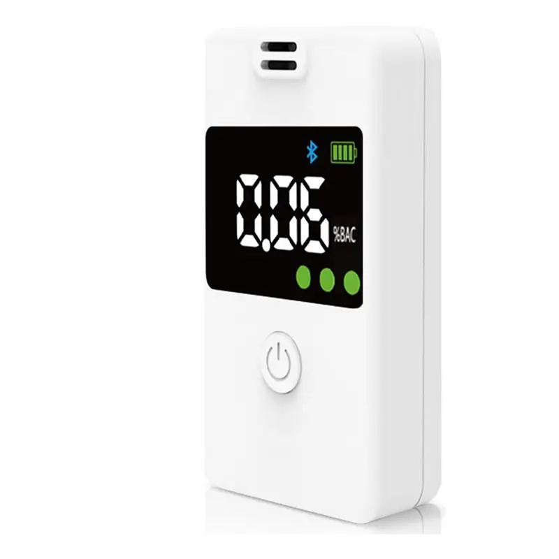 

A29F-Breathalyzer, Grade Accuracy-Alcohol Tester With Bluetooth Connectivity Digital Blue LCD Display For Personal Home