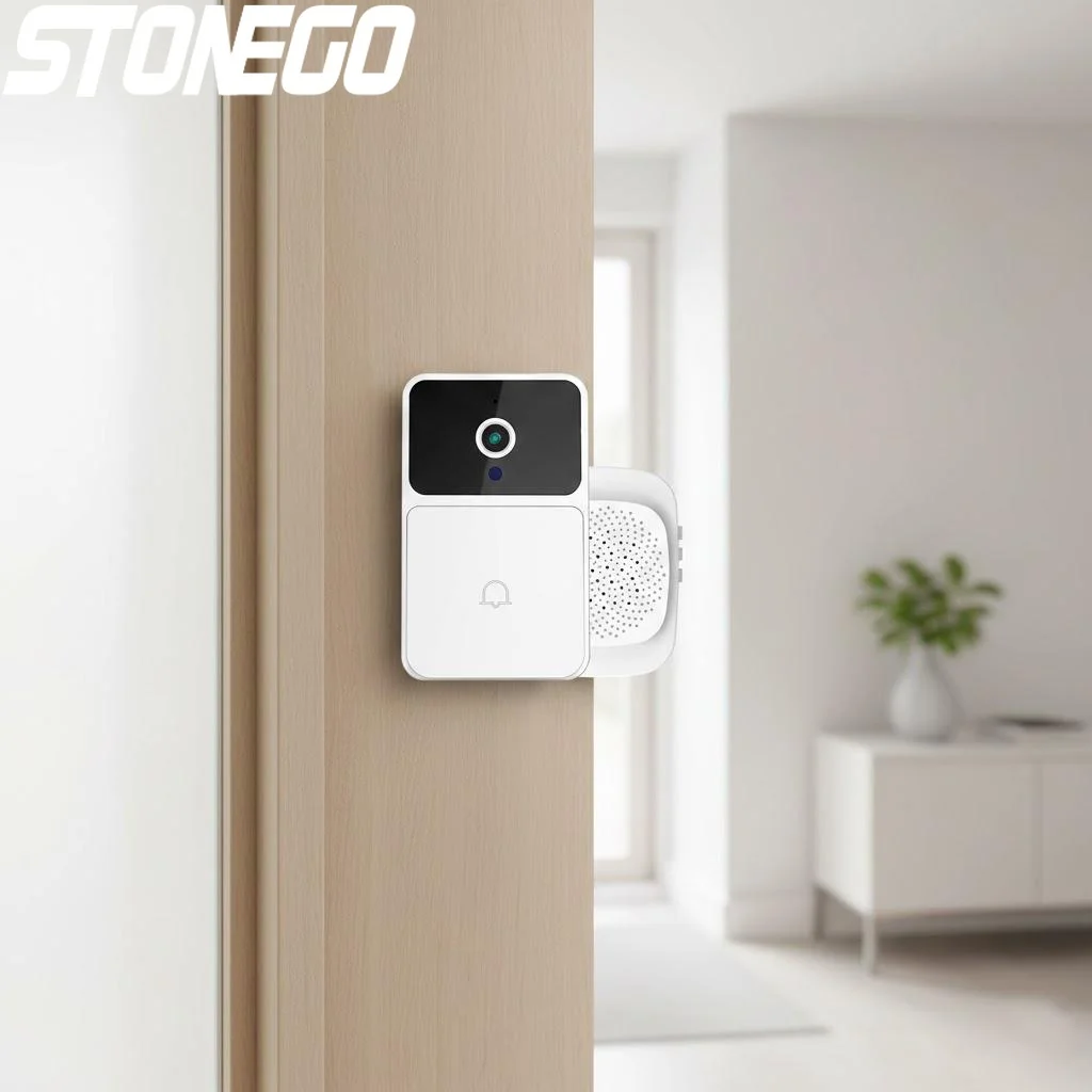 WiFi Tuya App Video Doorbell Wireless Home Intercom System Night Vision Door Viewer Camera Smart Home Security for Door Access