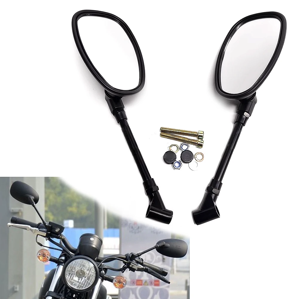 Motorcycle For KEEWAY K Light 125 K Light 202 Front 1 Pair Side Mirrors Rearview Mirror Left Right Side