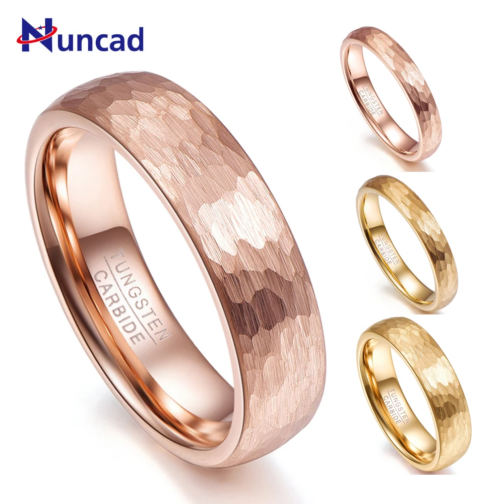 

Nuncad Father's Day Gift Rings Men's Rings Tungsten Carbide Rings for Women Wedding Finger Jewely T068R T069R T070R T071R