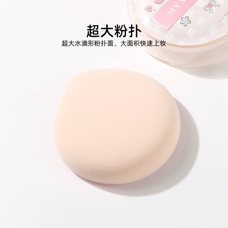 Cartoon Minisos Sanrioed Anime My Melody Kuromi Air Cushion Powder Puff Ins Girl Heart Kawaii Beauty Makeup Tool Festival Gifts