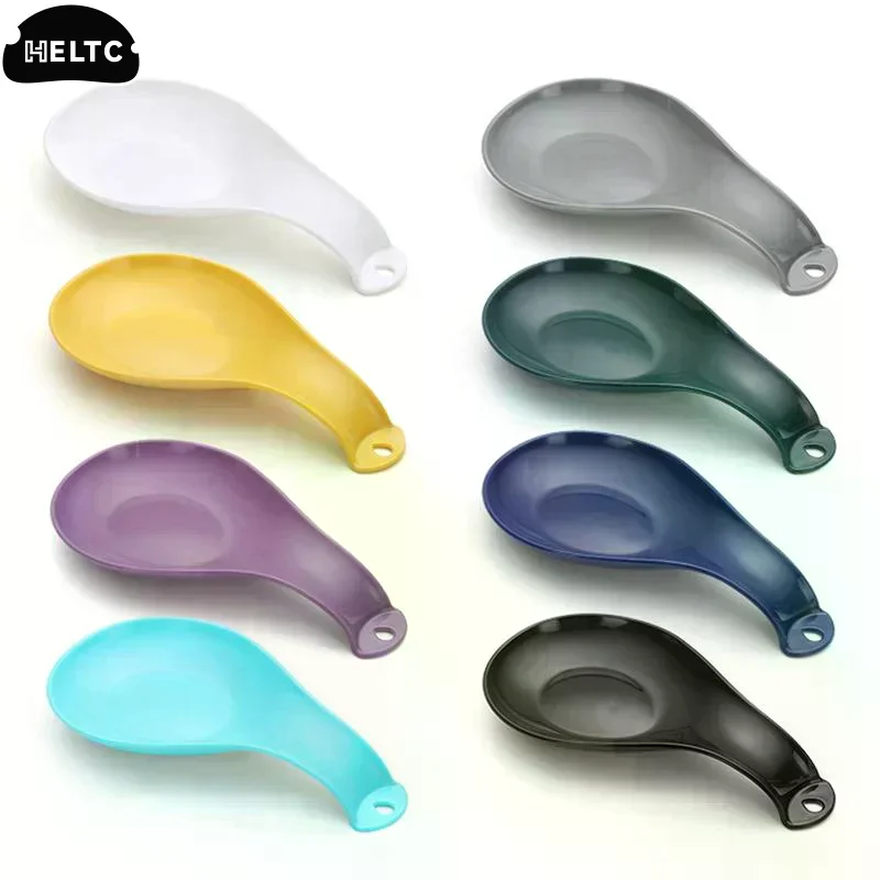 Spoon Rest Large Ceramic Spoon Holder Heat-Resistant Cooking Spoon Rest Coffee Spoon Holder Dishwasher Safe Ceramic Spoon Rest