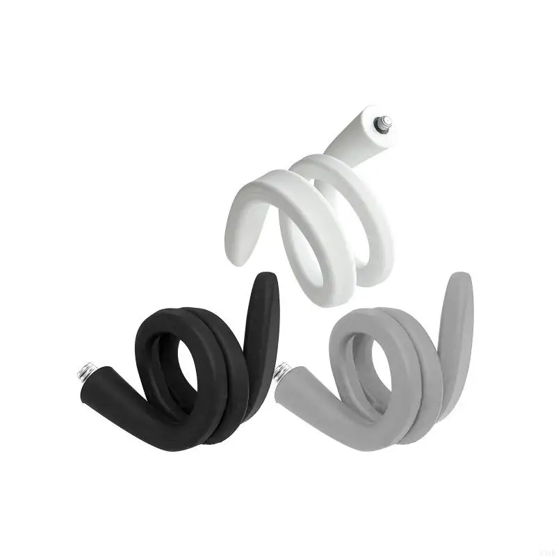 Y4UE Silicone Flexible Twist Mount for Outdoor Camera Indoor No Tools Installation for Your Home Security Camera System