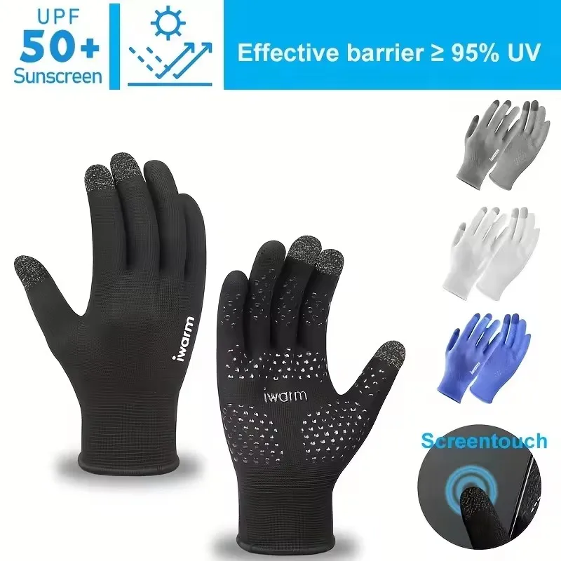 Fitness-Handschuhe, Sporthandschuhe, Sonnenschutz-Handschuhe, rutschfeste Fahrradhandschuhe für den Außenbereich, rutschfeste Touchscreen-Handschuhe