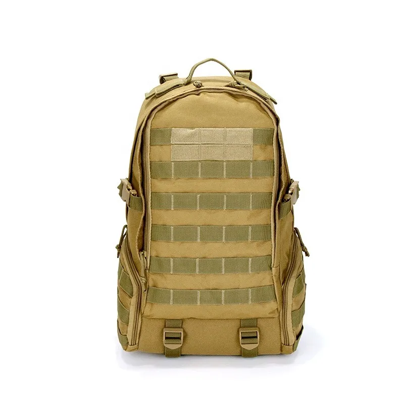 

Men's Fashion Large Capacity Camouflage Tactical Backpack Zip Open and Close Outdoor Sports Hiking Camping Hiking