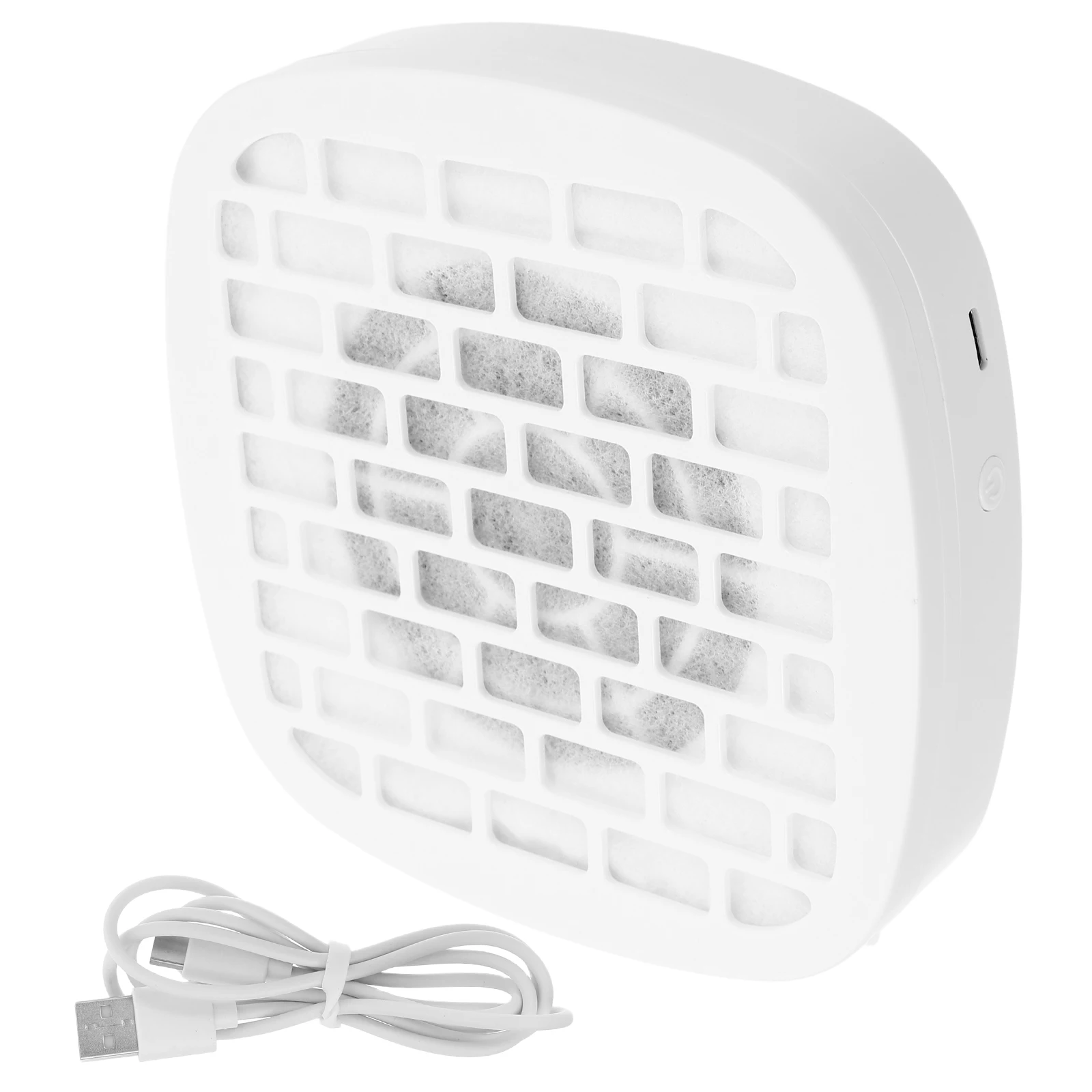 

1set 1Set Nail Dust Collector Quiet Rechargeable Mini Vacuum For Manicure Pedicure Acrylic Gel Polish Portable Electric Dust