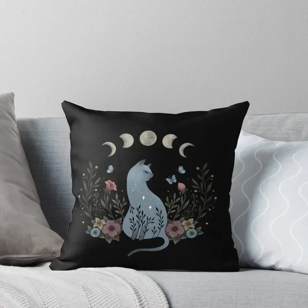 

Cat on the Hill Throw Pillow Luxury Cushion Cover christmas ornaments 2025 Christmas Pillowcase pillow
