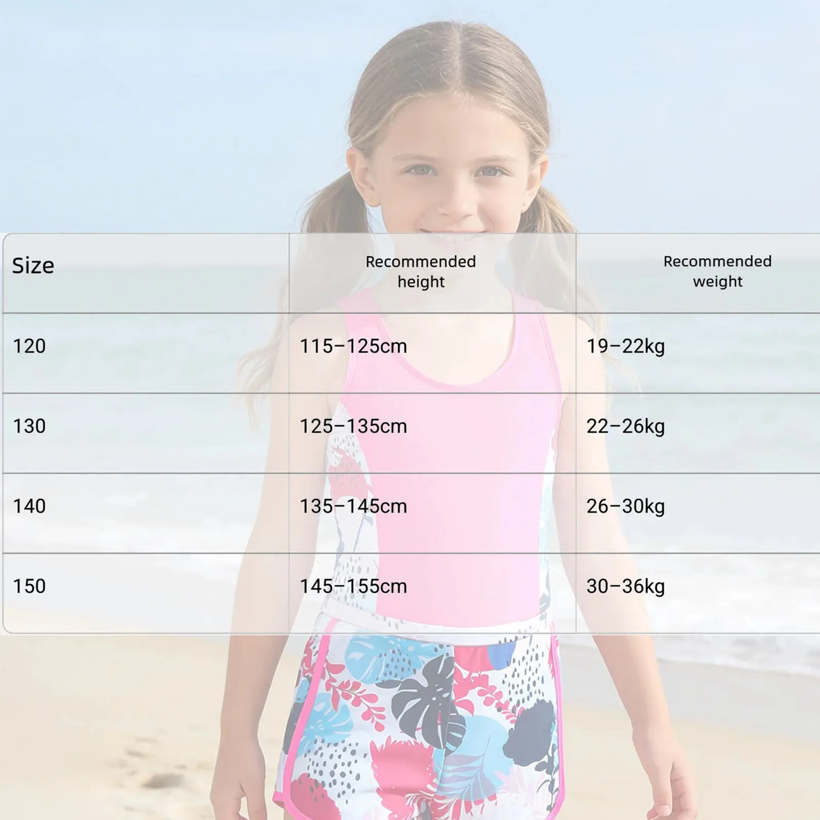 Girls Printed Slimming One Piece Sleeveless Swimsuits with Shorts Two-Pieces Bathing Suit Swimwear for Beach Holiday Surfing