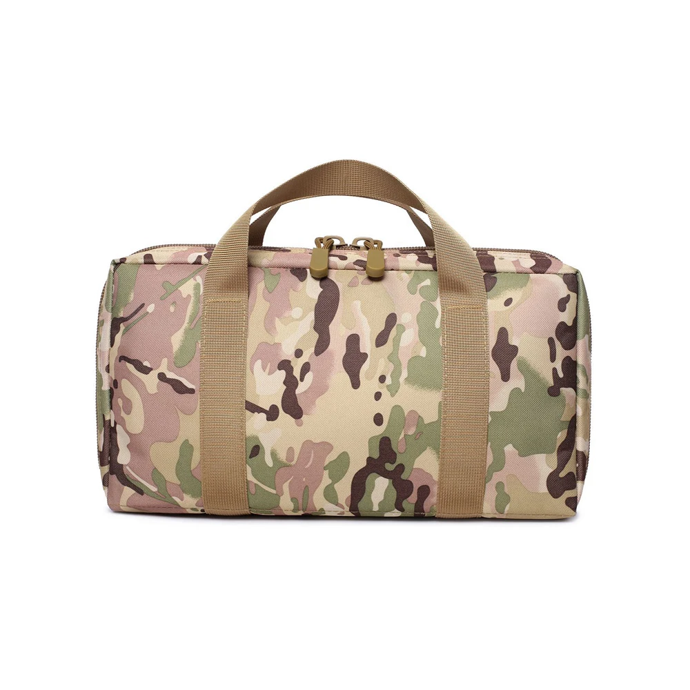 Tactical Pistol Gun Bag Case Universal Concealed Handgun Storage Bag Magazine Pouch Hunting Accessories Storage Handbag