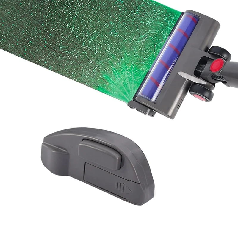 Aspirador de pó com lâmpada LED, exibição de poeira, limpar, poeira escondida, cabelo pet, acessórios para casa, Pet Shop