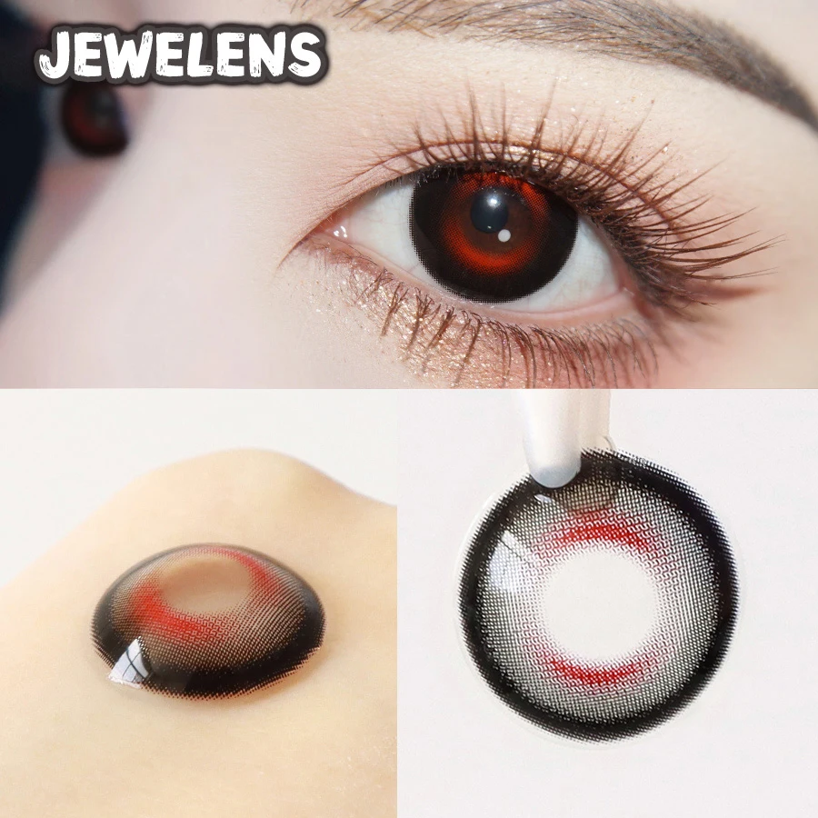 

JEWELENS Alien Stage Косплей Цветные контактные линзы Аниме Иван Till Pupil 6 месяцев 1 пара линз для Хэллоуина