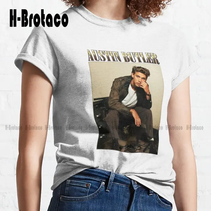 Austin Butler Classic T-Shirt 2Xl Shirts For Men Custom Aldult Teen Unisex Digital Printing Tee Shirts Xs-5Xl Make Your Design