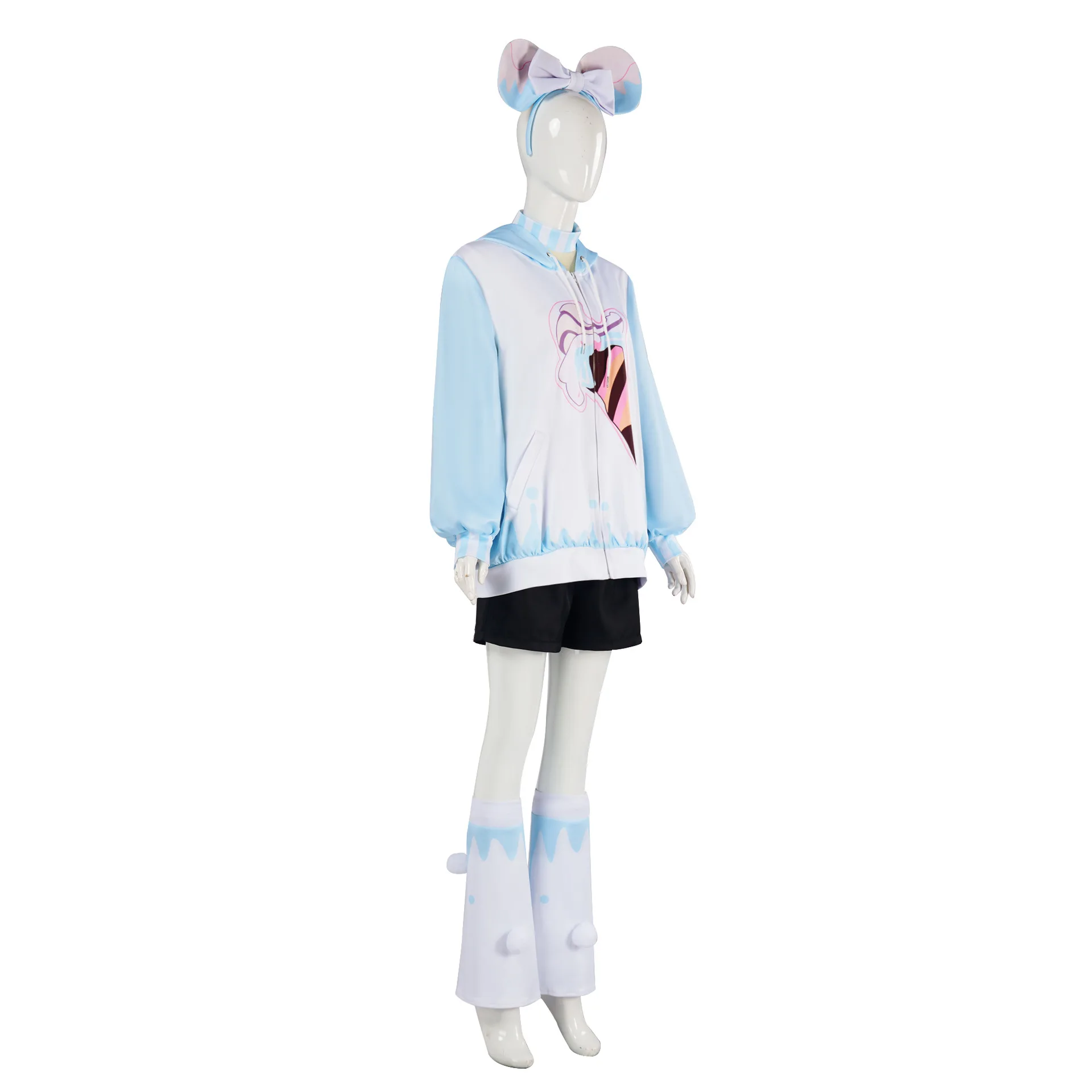 Il quinto costume da gioco per la quinta persona per la bambina, battito cardiaco, carnevale, gioco cosplay, costume anime, serie speciale di Halloween