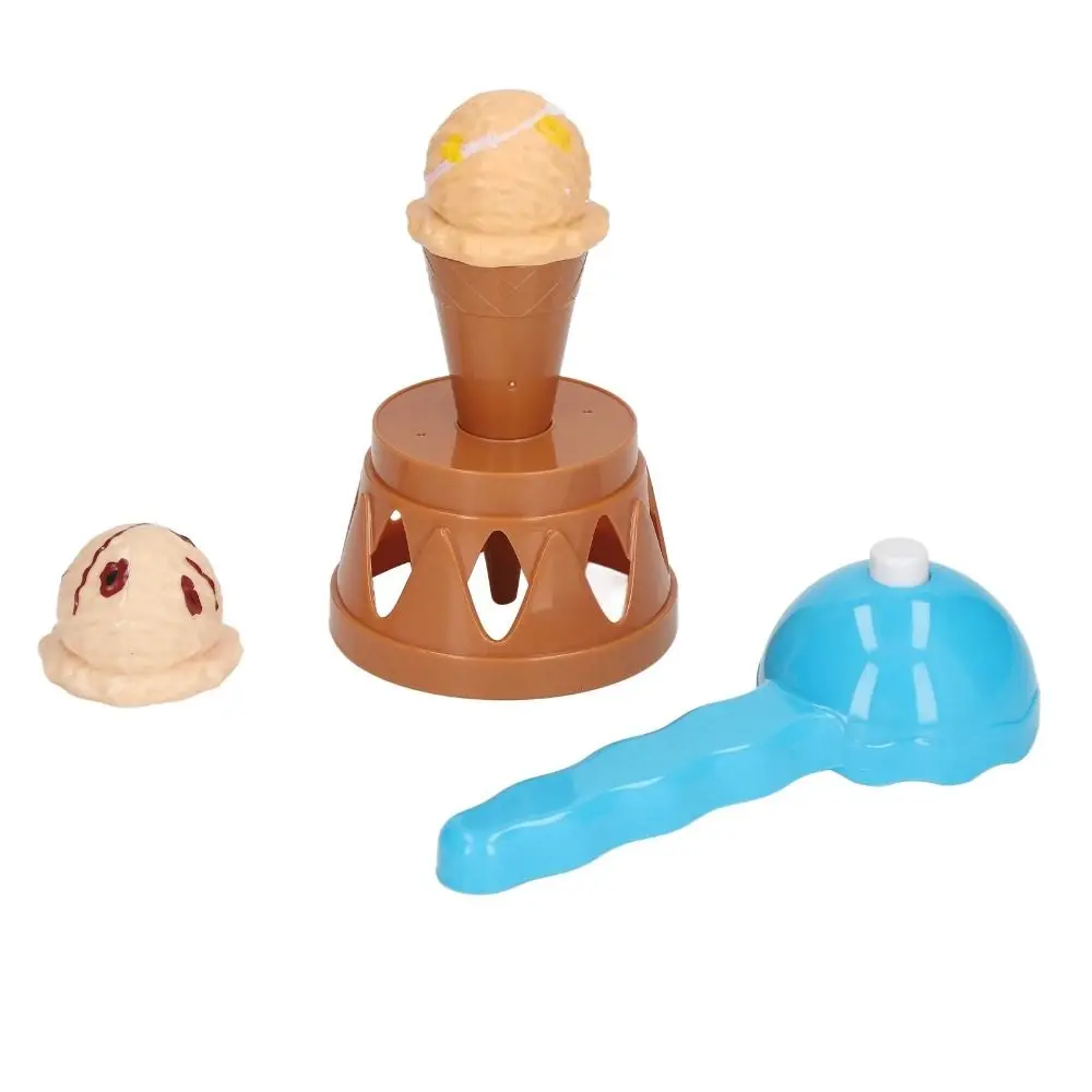 لعبة التراص الآيس كريم القابلة للتكديس، لعبة التظاهر التفاعلية لمحاكاة المكدس، لعبة ألغاز كرتونية للأطفال، ألعاب التظاهر