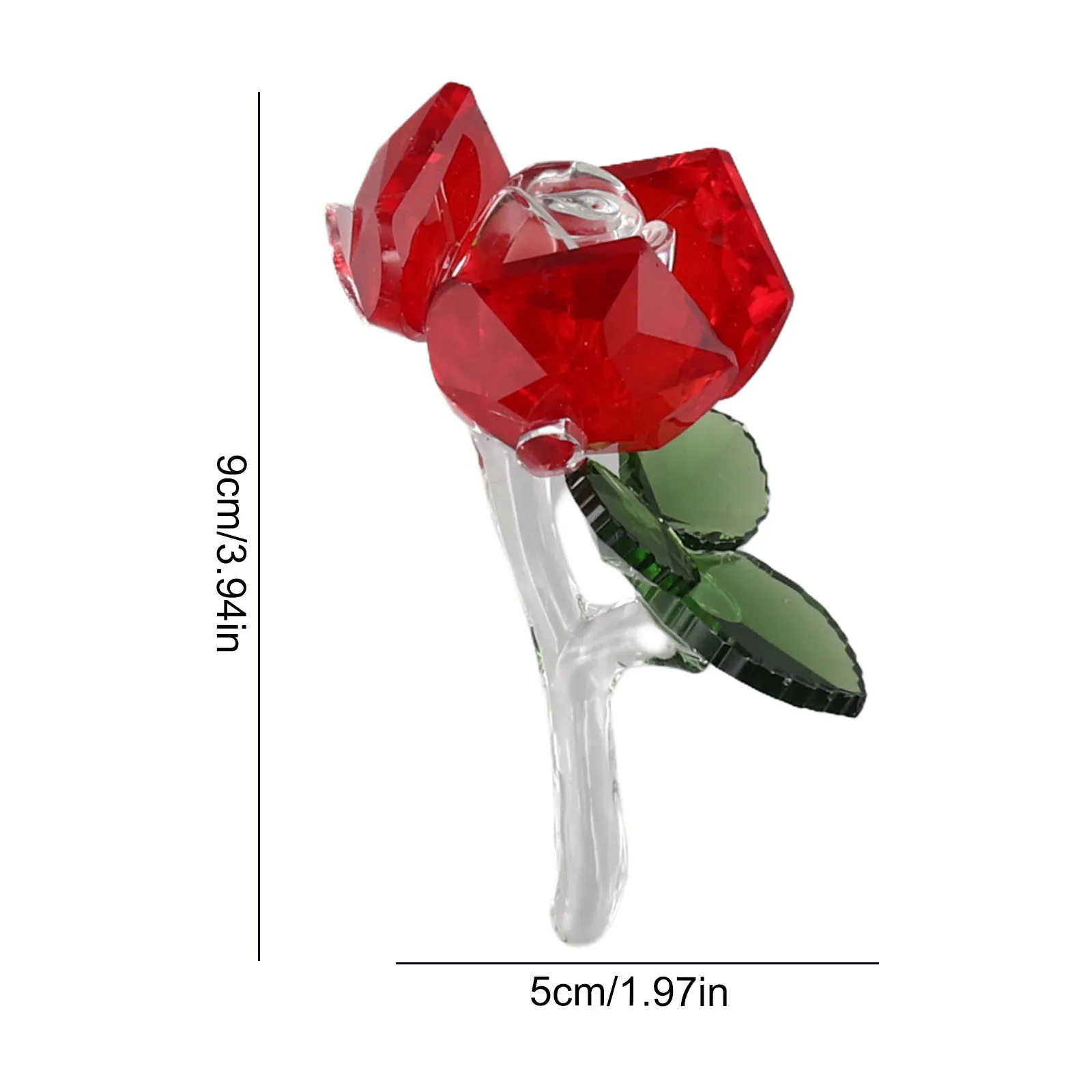 Ornaments Ornament Figurines Miniatures Creative Red Simulation for crystal White for crystal Yellow Ornaments