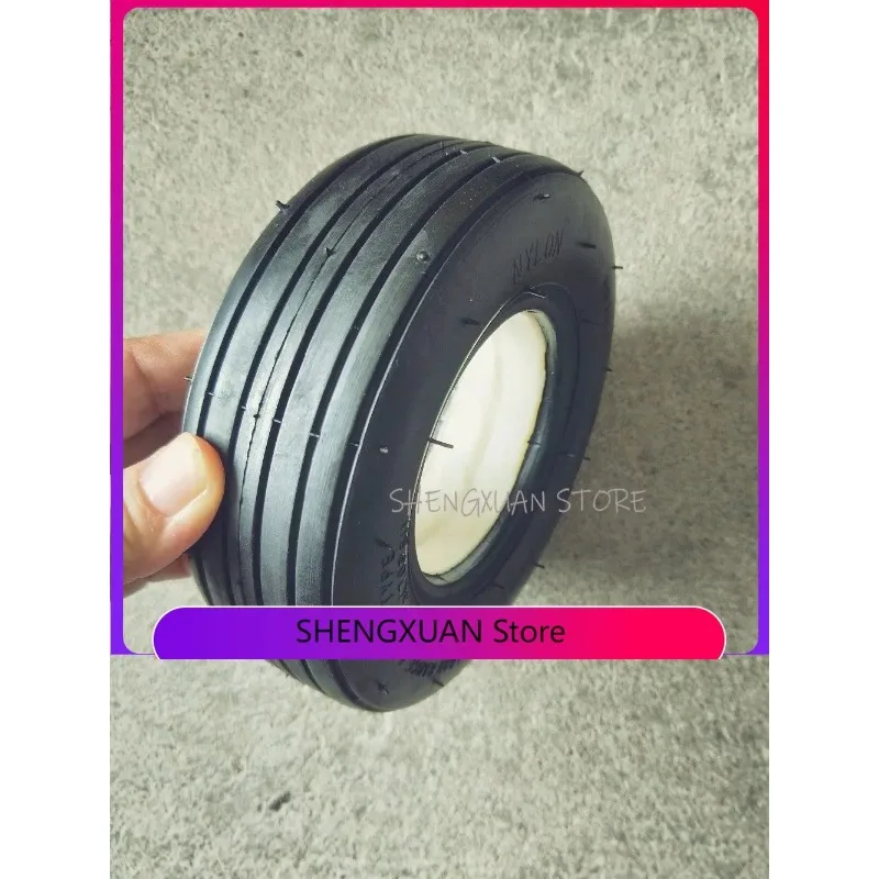 

free shipping 6" Tire tyre 6X2 soild tire without inner Non inflatable for Electric Scooter F0 Wheel Trolley Cart Air