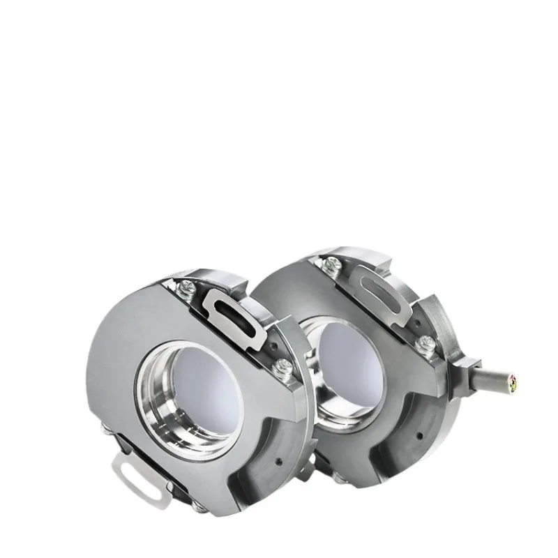 PN48 Incremental Hollow Rotary Encoder 8/10/12/14mm Shaft Diameter 2500 PPR IP50 Protection for Servo Motor Robot