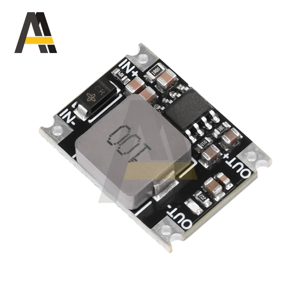وحدة إمداد الطاقة منخفضة التموج DC باك ، منظم طاقة عالي ، 5A ، 6V-40V إلى V ، 5V ، 12V