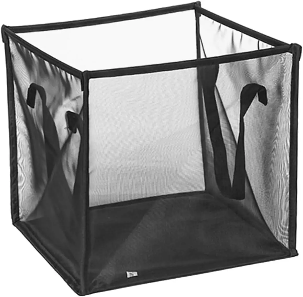 

Laundry Hamper Bag with Handles Portable & Collapsible Dirty Clothes Mesh Basket Foldable for Washing Storage