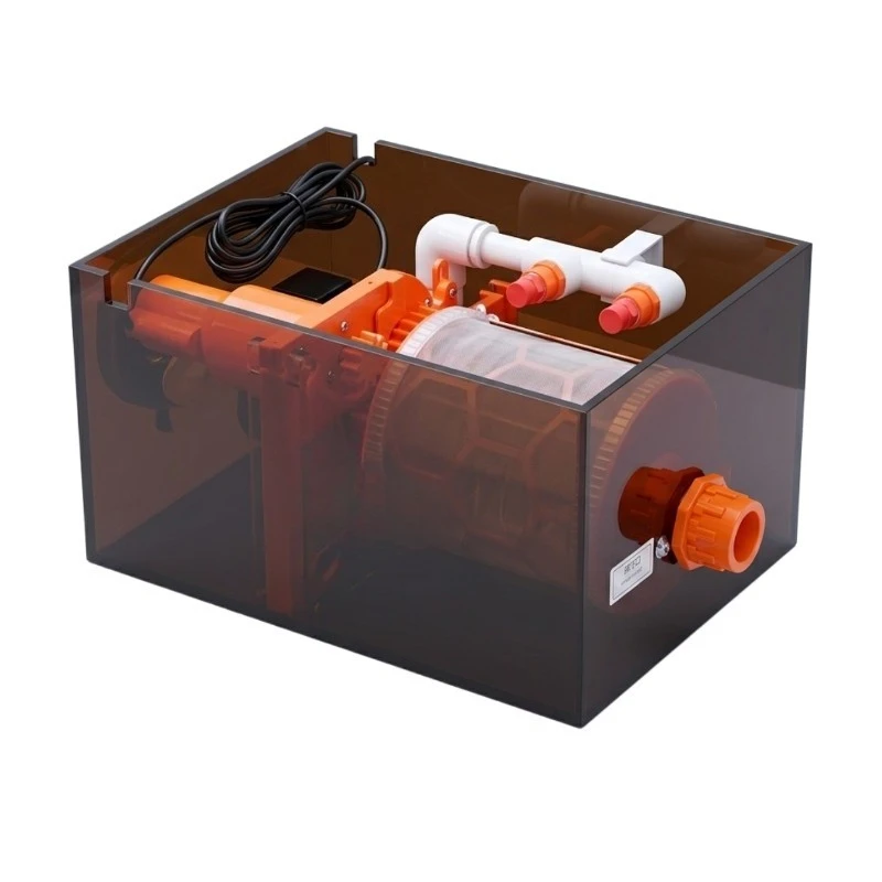 For Sea Tank Version Automatic Backwash Filter Fish Tank Micro Filter