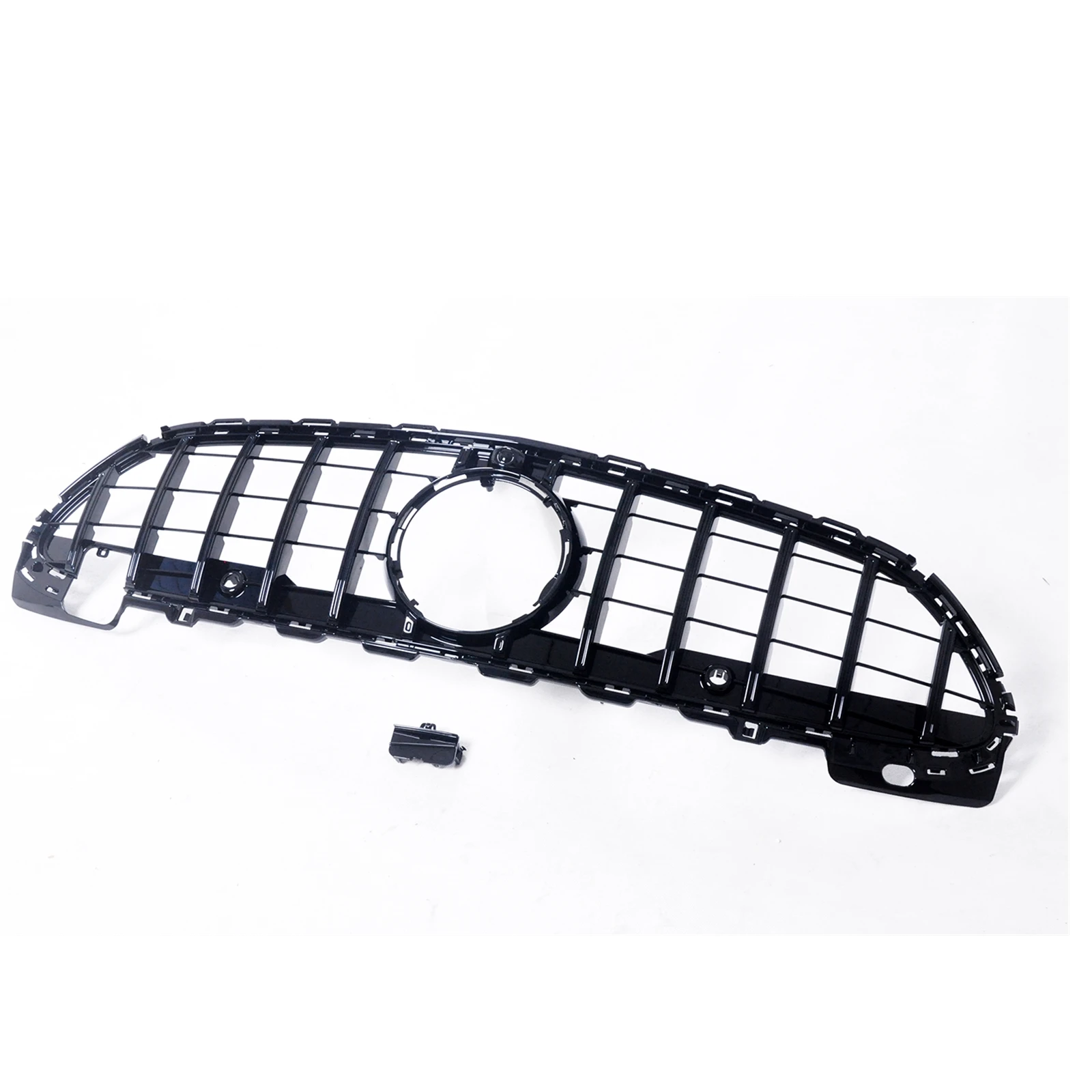 Car Front Grill Grille Upper Bumper Mesh Hood Grid For Mercedes Benz C Class W206 C180 C200 C220 C300 C43 AMG 2021-2023