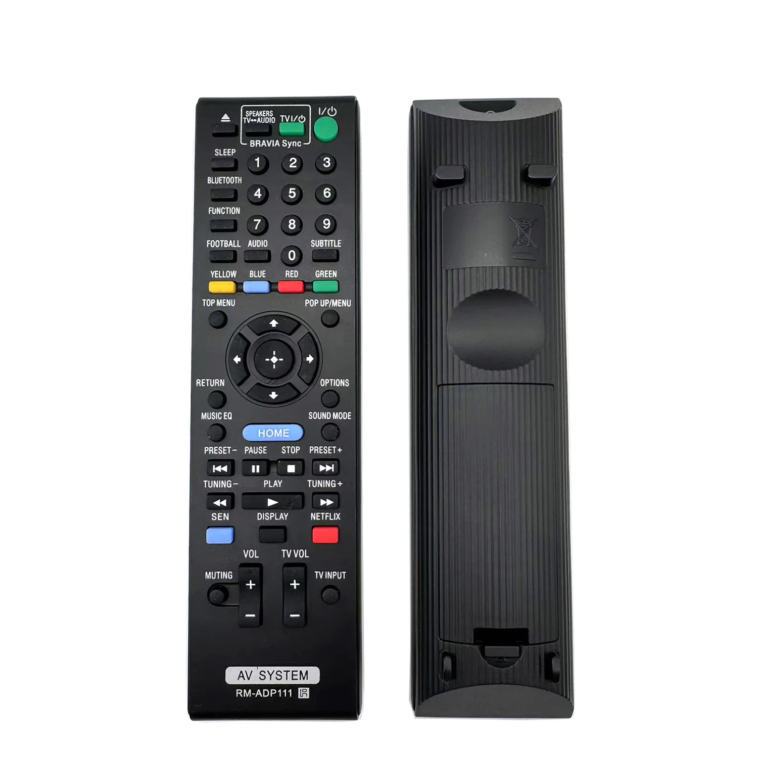 ใหม่แทนที่ Remote RM-ADP111สำหรับ Sony Blu-Ray โฮมเธียเตอร์ BDV-E2100 BDV-E3100 BDV-E4100 BDV-E6100