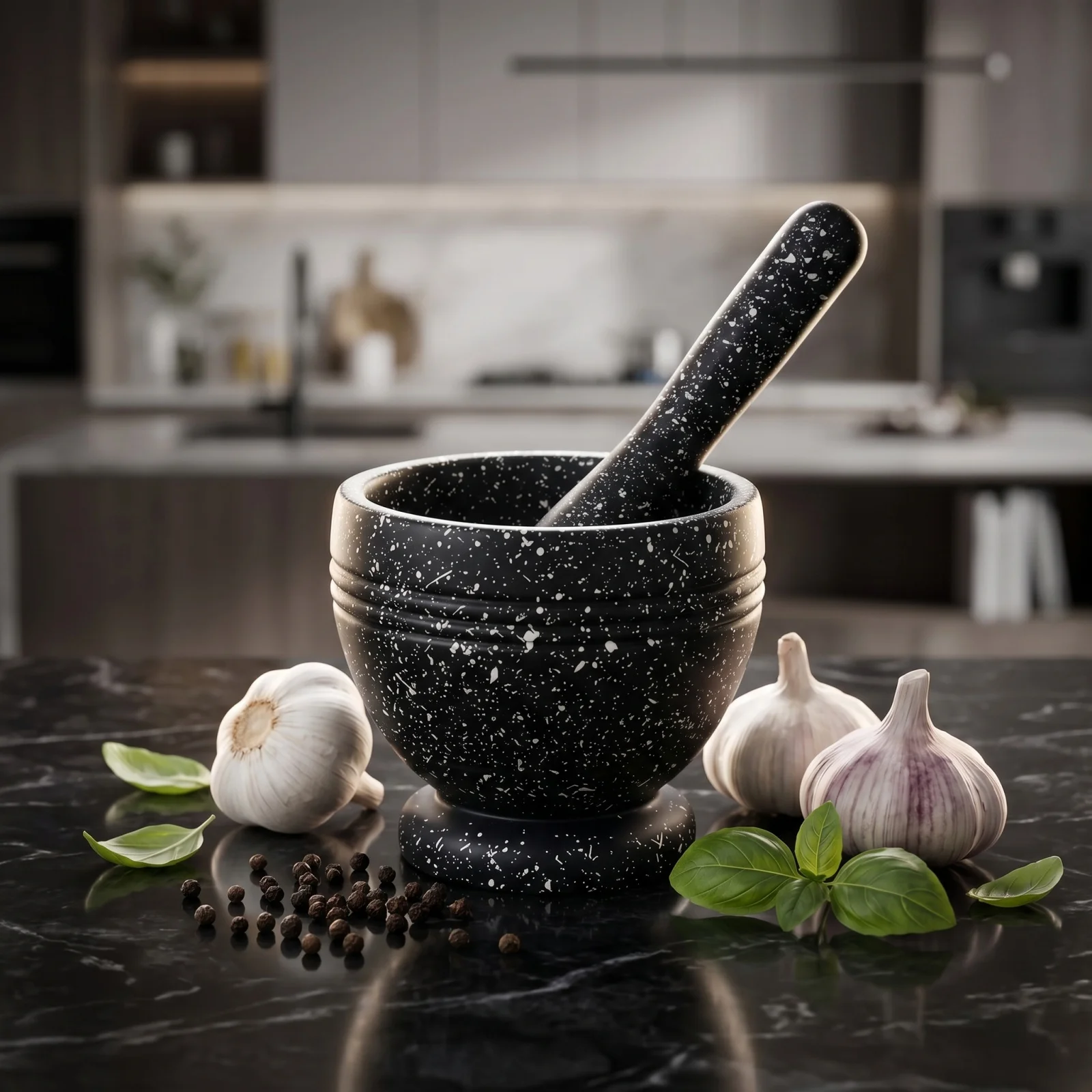 Set Mortaio e Pestello in Resi - Mortar Pestle Granite recensione e prezzo