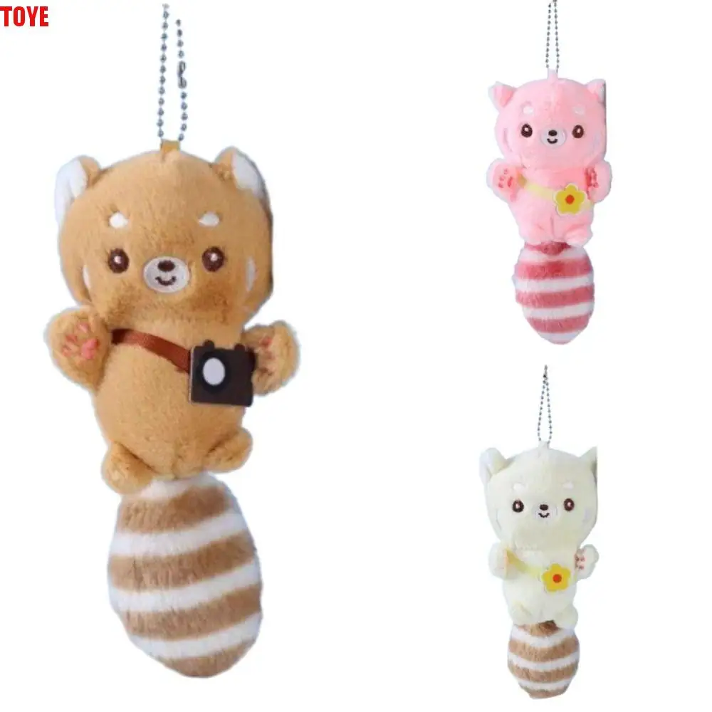 

Stuffed Animals Raccoon Plush Keychain Exquisite Cute Raccoon Plush Pendant Kawaii Plush Stuffed Animal Keyring Bag Accessories