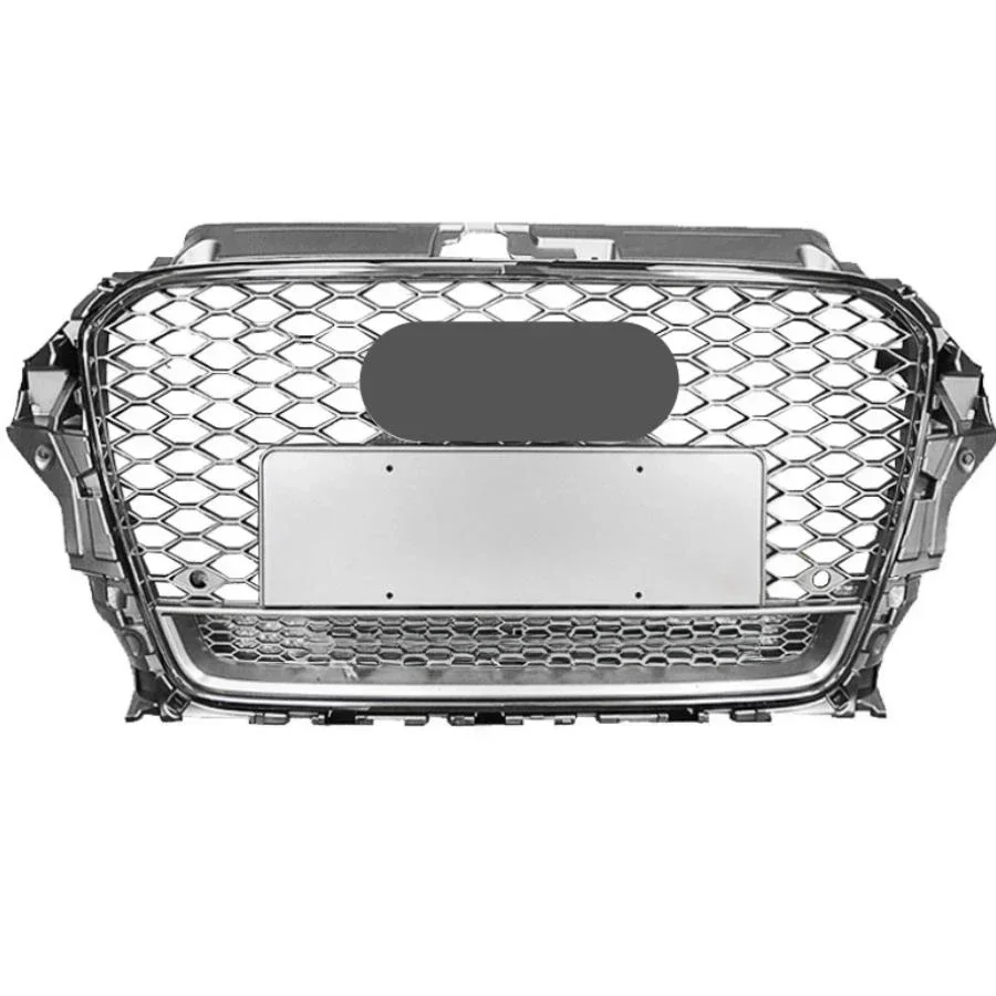 

Honeycomb Grill Mesh for A3/S3 8V 2014 2015 2016 RS3 for Quattro Style Hex Mesh Front Bumper Hood Grille New