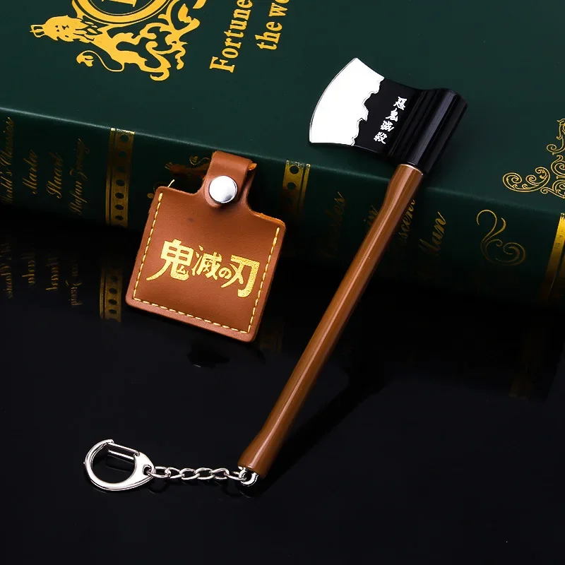 17.5 ซม./6.89inDemonSlayer ของใบมีด Sun ล้อมีดอะนิเมะถ่าน Jirou ขวาน Sheath SAMURAI ดาบรุ่น