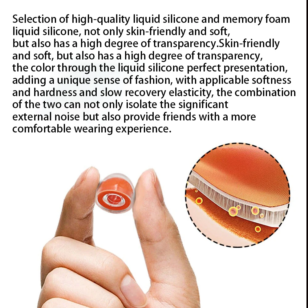 Tiandirenhe pontas de ouvido s/m/l silicone líquido de alta qualidade universal pontas de silicone para fone de ouvido intra-auricular iem fones de ouvido bluetooth