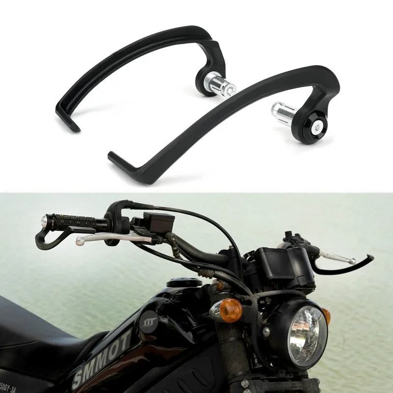 Motorcycle Modification Parts Crash-Proof Brake Guards for Off-Road and Street Racing - Horizon Bullhorn Protective Bars