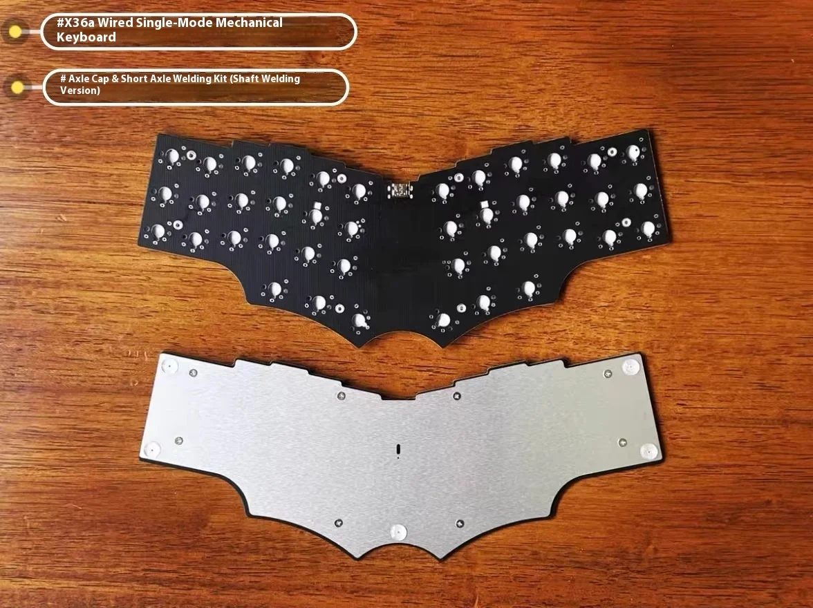 X36a Keyboard Corne V4 Layout Wired 42keys Integrated Ergonomic Mechanical Keyboard Support Qmk Vial Custom Gamer Accessory