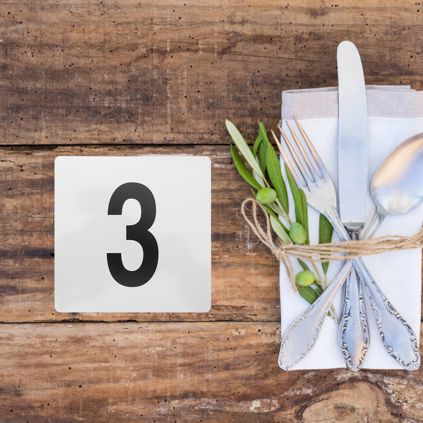 

Plastic Table Number Cards Thin Light for Restaurant Door Locker Gymnasium Wedding 1-50 Double Side Pocket Number Tags Table