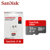Original SanDisk Ultra A1 C10 Memory Card 32GB 64GB MicroSDHC MicroSDXC 128GB 256GB Storage Card TF Card For Phone