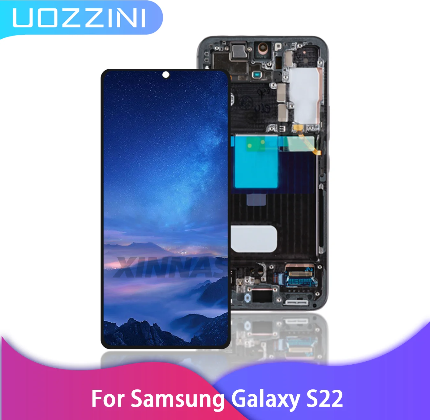 tested-tft-quality-for-samsung-galaxy-s22-lcd-s901b-s901b-ds-lcd-display-touch-screen-digitizer-assembly-replacement-parts