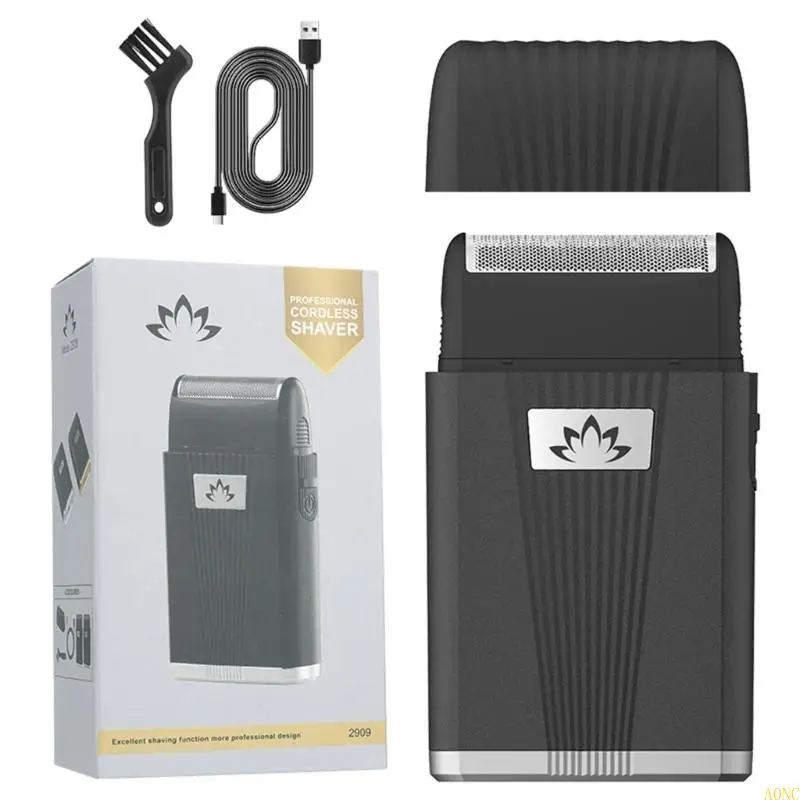 A0NC للرجال المتبادلة اللاسلكية الحلاقة الكهربائية مع إعادة الشحن القابلة للشحن سويبرن لوكيلر ماكينة الحلاقة متعددة الوظائف.