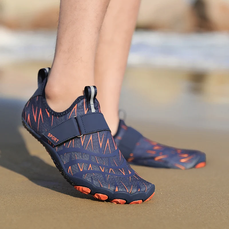 

Outdoor River Tracing Shoes Quick-Drying Soft-Soled Swimming and Snorkeling Beach Shoes Non-Slip and Wear-Resistant Wading Shoes