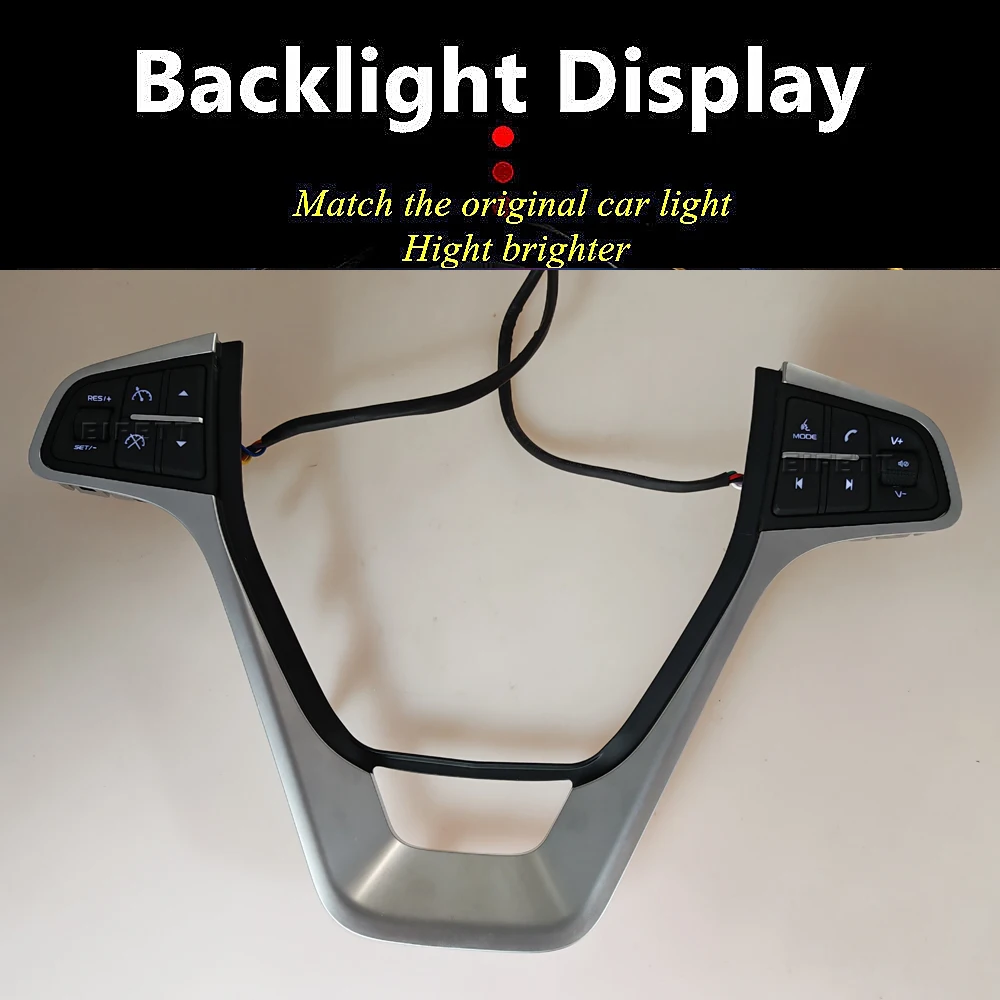 

Steering Wheel Audio Cruise Control Button With Backlight For 2016-2018 Geely Atlas,Boyue,NL3,SUV,Proton X70,Emgrand X7 Sports