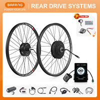 BAFANG 500W 750W Hub Motor eBike Conversion Kit 48V Rear Drive Wheel Engine For Electric Bike 26 27.5 28 29 700C Bicycle Kits