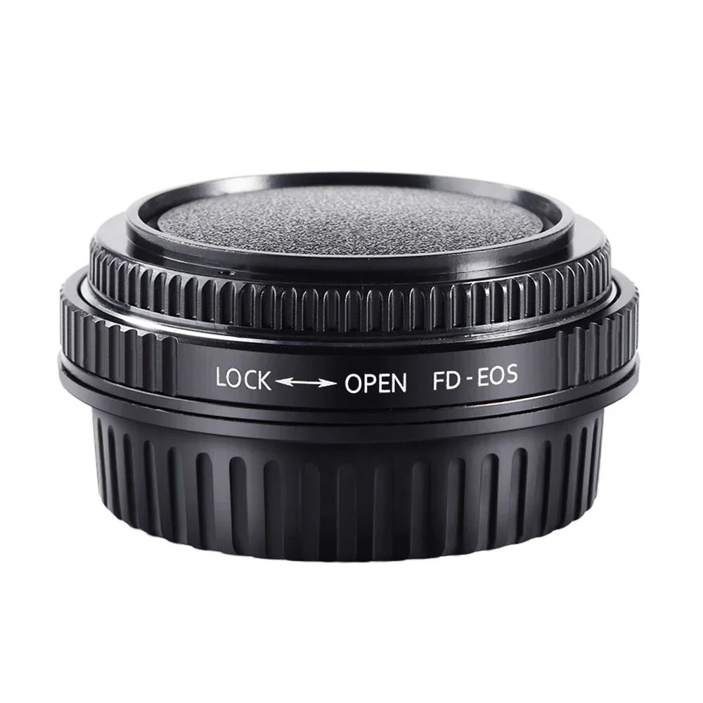 K&F CONCEPT FD-EF Lens Adapter Ring For Canon FD FL Lens to Canon EF EOS Camera 10D 40D 80D With Glass Cap Focus To Infinity