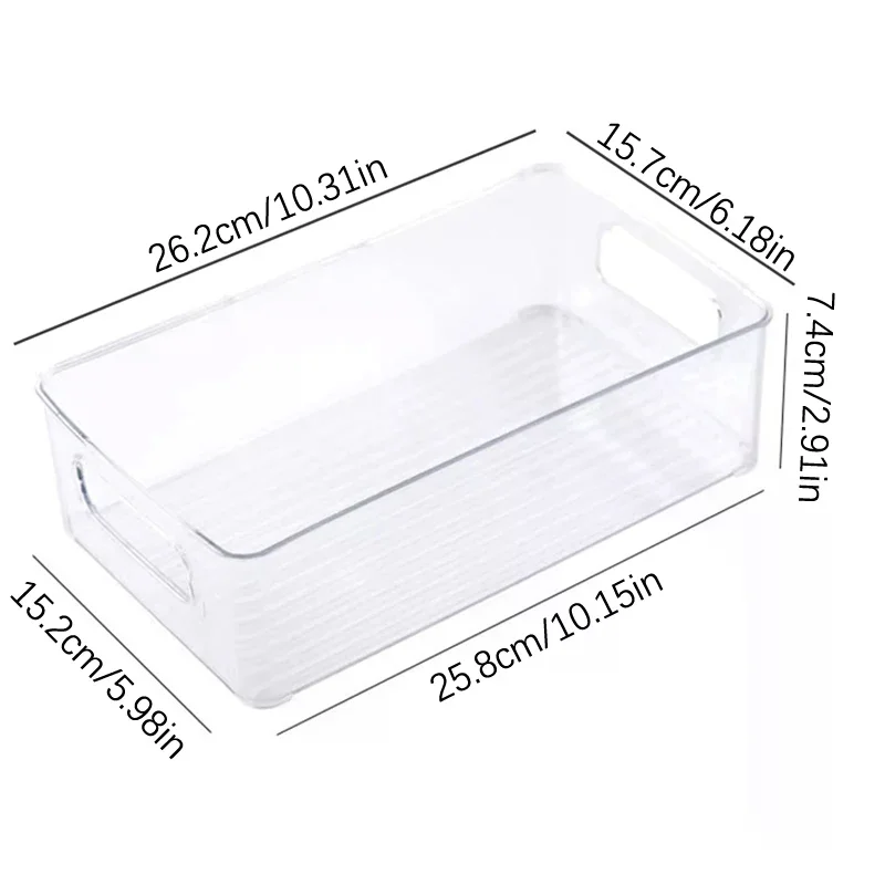 Caja de almacenamiento acrílica para decoración de uñas, organizador de esmalte de uñas para uñas, organizador de maquillaje y accesorios para el cabello para el hogar