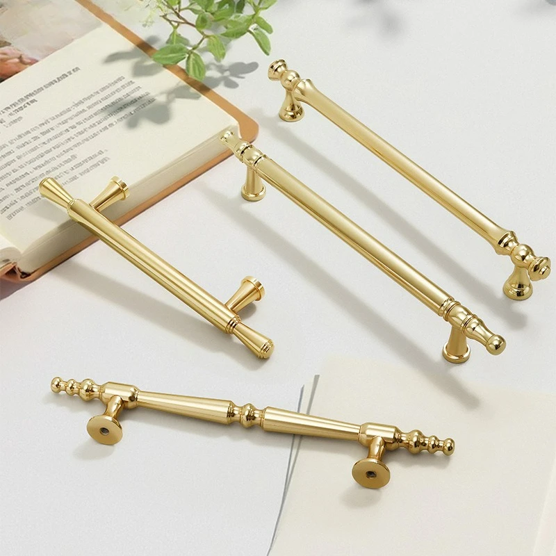 

French Style Light Luxury Handle, Simple and Fashionable Drawer Cabinet, Shoe Cabinet, Wardrobe, Solid Furniture Handle