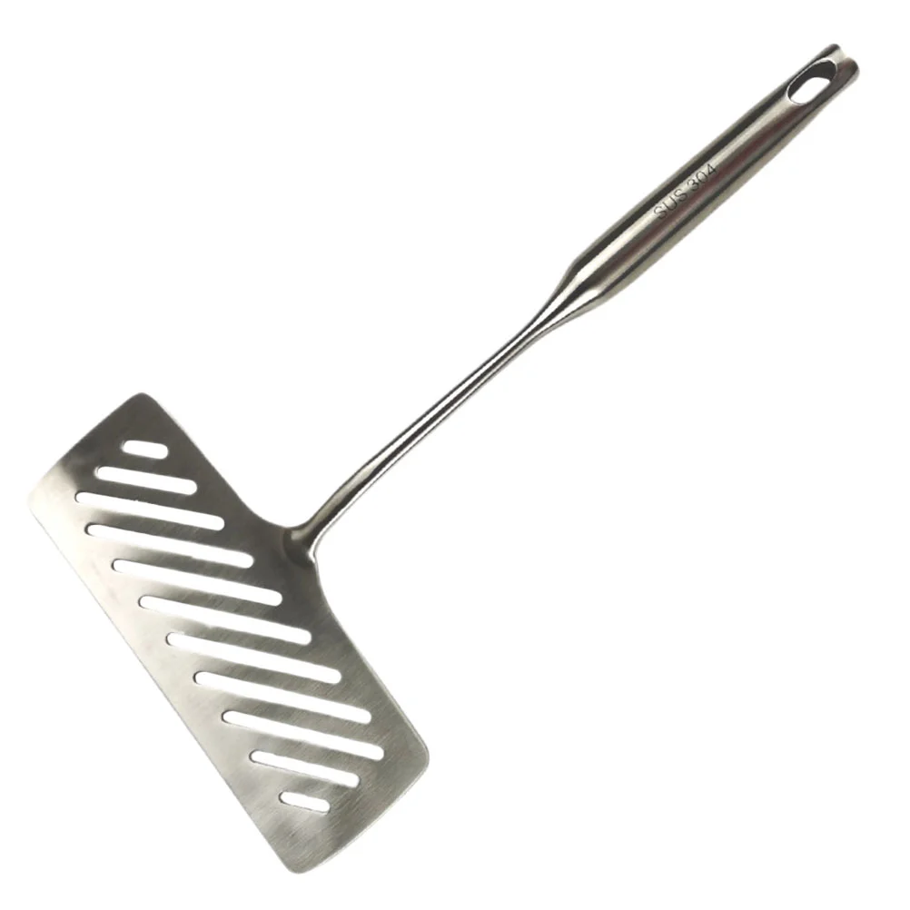 Stainless Steel Fish Spatula Practical Frying Kitchen Small Cooking Pans Nonstick Fried Steak Pizza