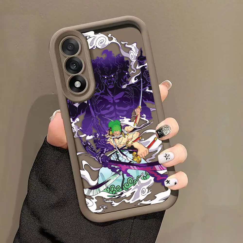 One p-Piece Luffys Zorros Phone Case For Samsung A07 A50 A70 A03 A03S A04 A05 A05S A06 A11 A12 M15 A10 M34 M51 M54 NOTE 20 Cover