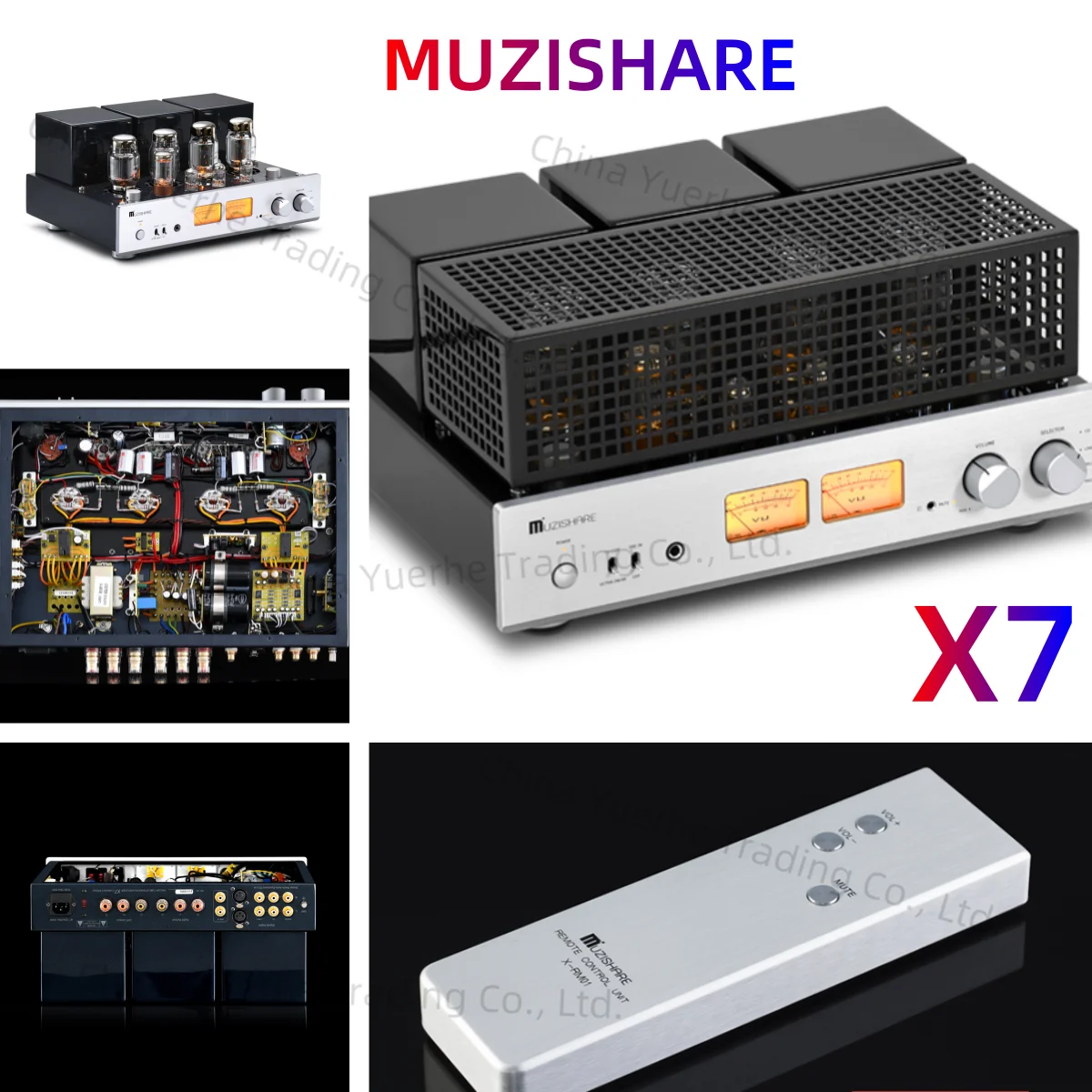 신제품 MUZISHARE X7 KT88 푸시-풀 진공관 - Kt88 Tube Amplifier Push Pull 리뷰 및 가격