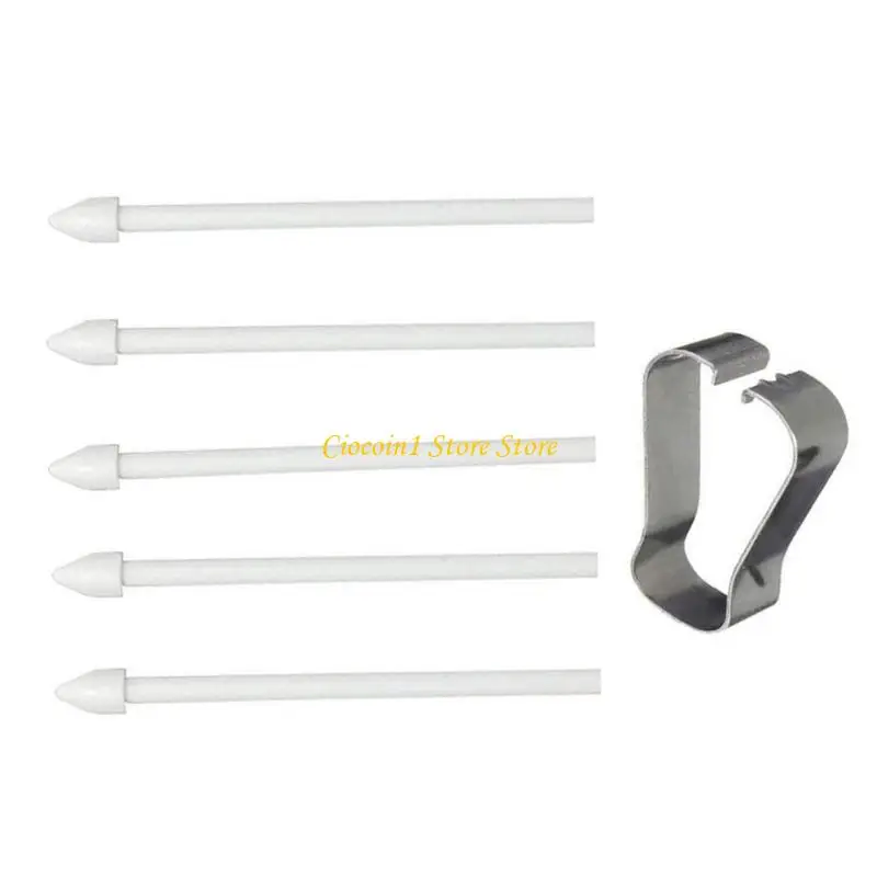 A3PC Pen Tips Twibs Twezer remplacement pour les accessoires téléphone mobile S25U S25U