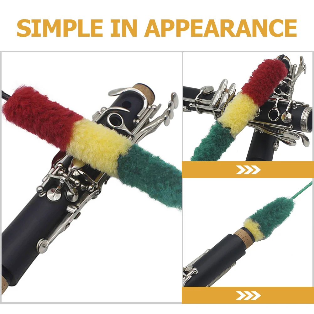 

Clarinet Cleaning Brush Nylon Metal Wind Instrument Cleaning Tool For Clarinet Care Accessory Maintenance Kit