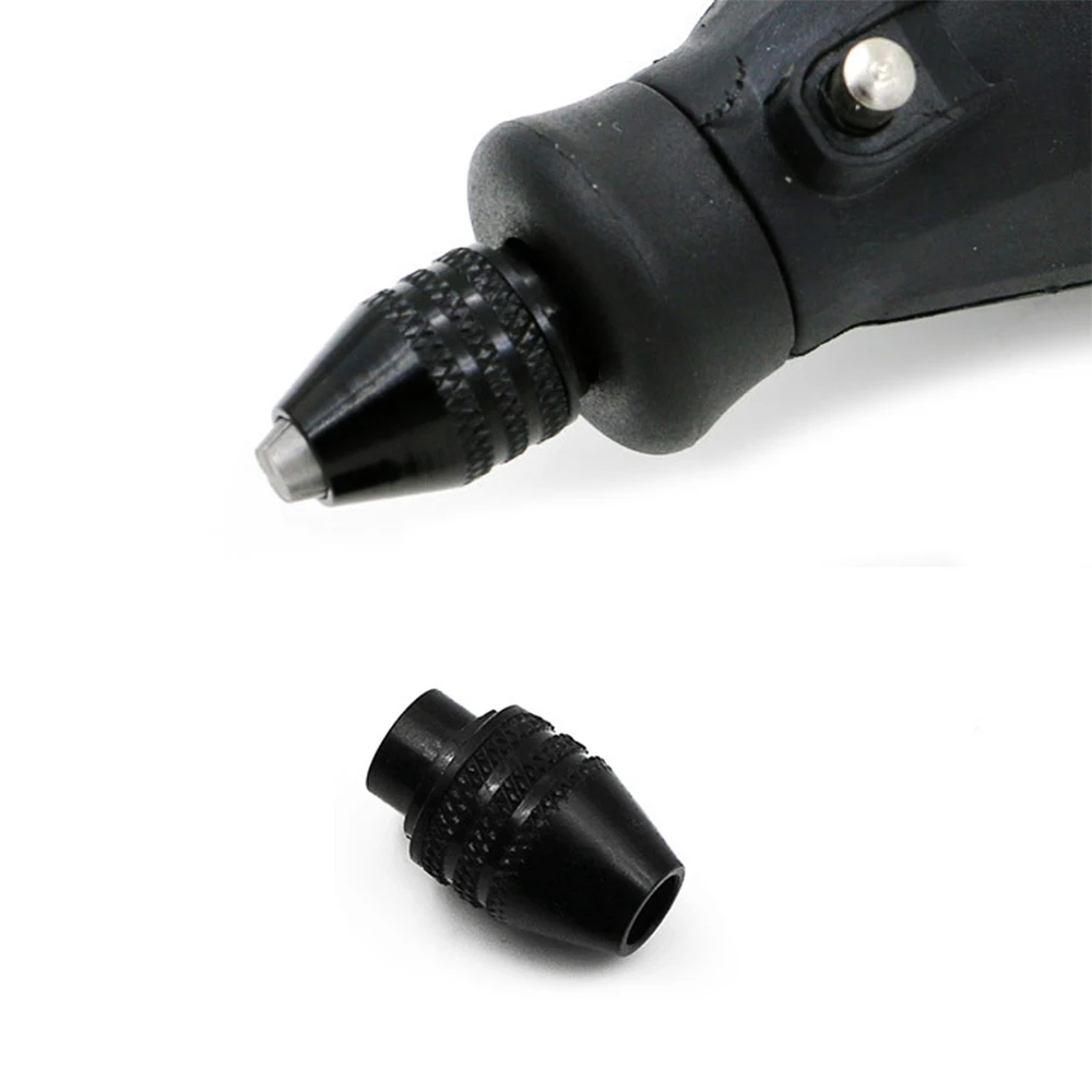 Mini uchwyt wiertarski bez klucza 7/8 0.75mm samodokręcające wiertła elektryczne narzędzia tuleja zaciskowego 1/4 "uchwyt sześciokątny konwerter szybkiej wymiany — zdjęcie 3